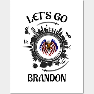 Lets Go Brandon Posters and Art